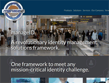 Tablet Screenshot of manageid-us.com